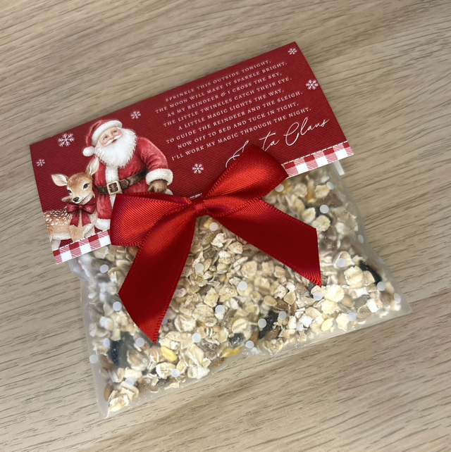 Christmas Reindeer Food – Magical Reindeer Dust & Christmas Eve Gift