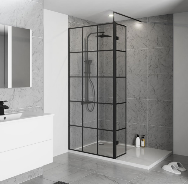 Kartell KVit Kritt Wet Room 300mm Return Panel 