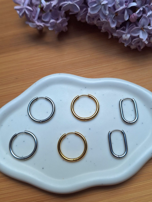 Créoles pour pampilles interchangeables