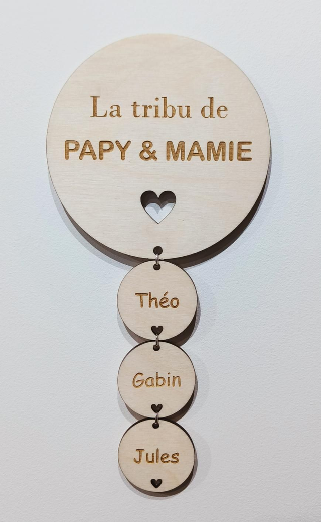 Décoration murale : LA TRIBU DE ... 