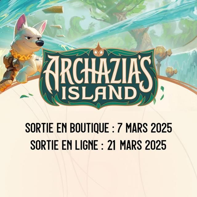 Disney Lorcana - Starter Rubis Saphir - Chapitre 7 L'île d'Archazia