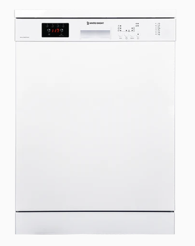White Knight WK-AT60FSDW Standard Dishwasher - White - E Rated
