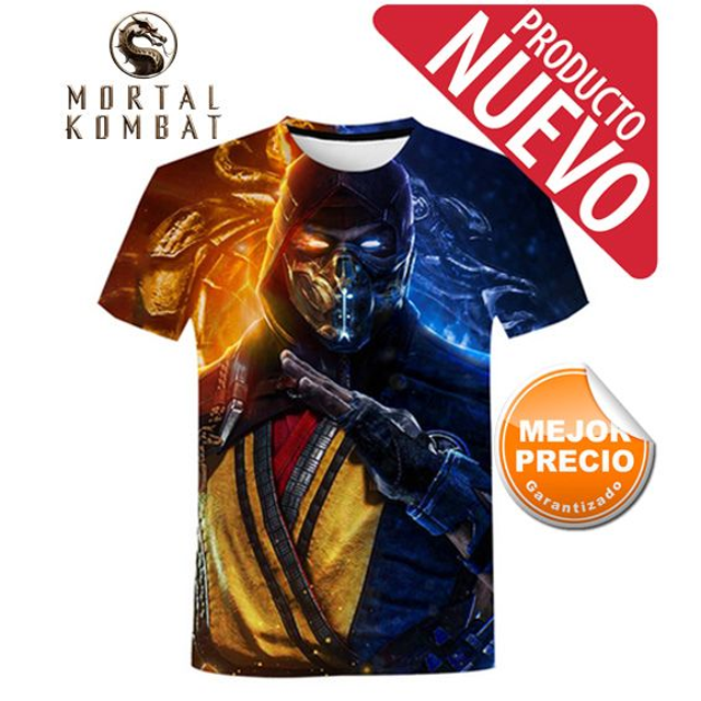 Camiseta Mortal Kombat