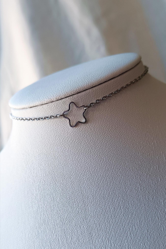 Ras-du-cou Etoile d'argent