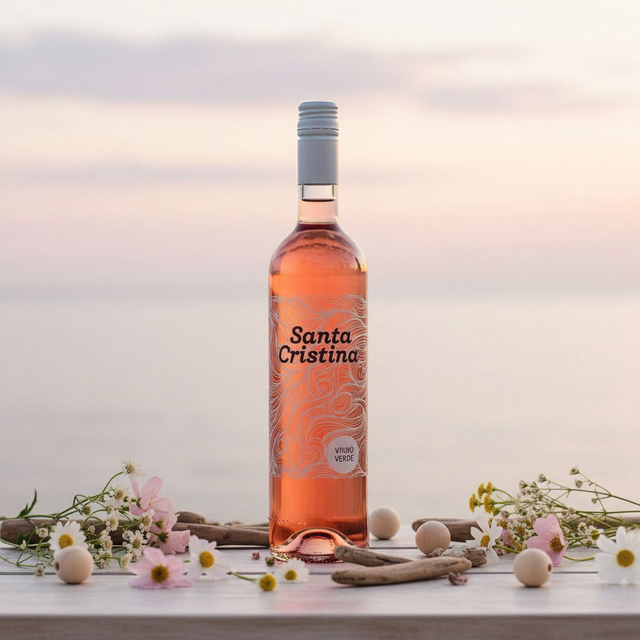 Quinta de Santa Cristina Vinho Verde Rosé trocken 