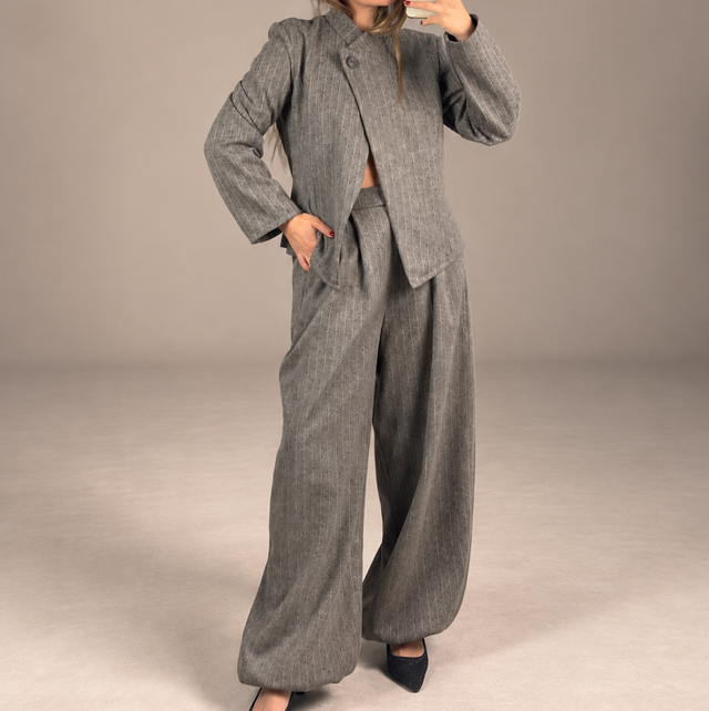 Conjunto Diplomático GRIS 