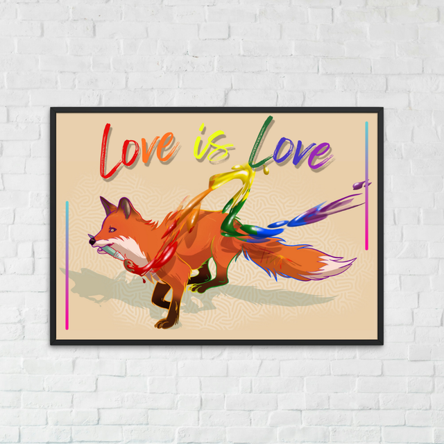 [PRIDE] Print — Love is Love