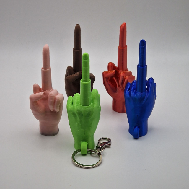 Collapsing Middle Finger