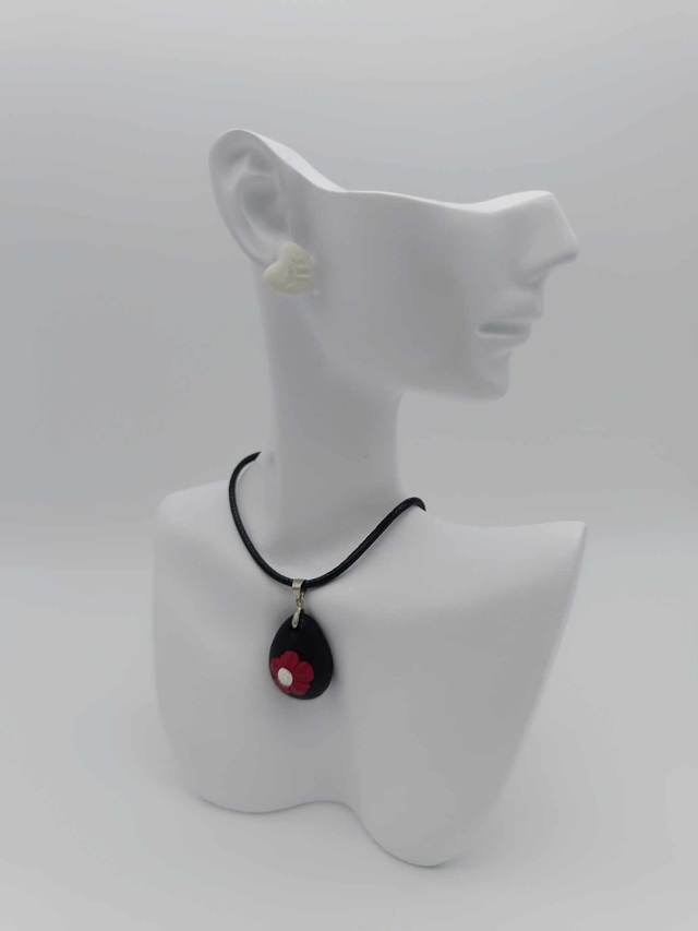 Collier en porcelaine froide Goutte