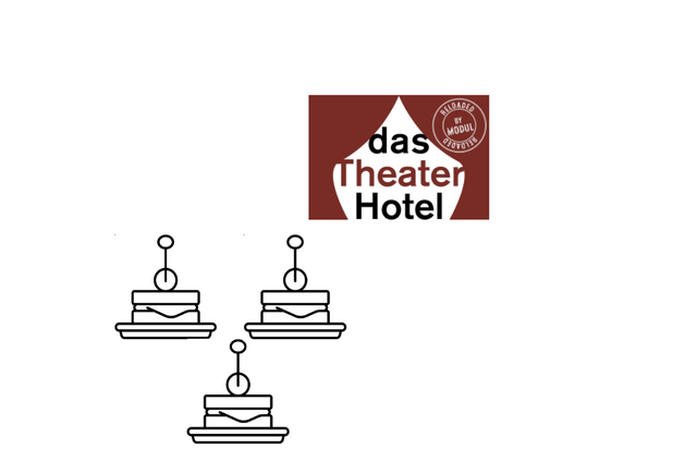 Brötchenteller mit 3 Stk. Brötchen vegetarisch (2 x Käse, 1 x Aufstrich)