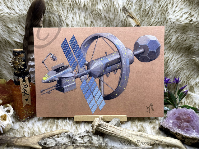 Station spatial 15X21cm