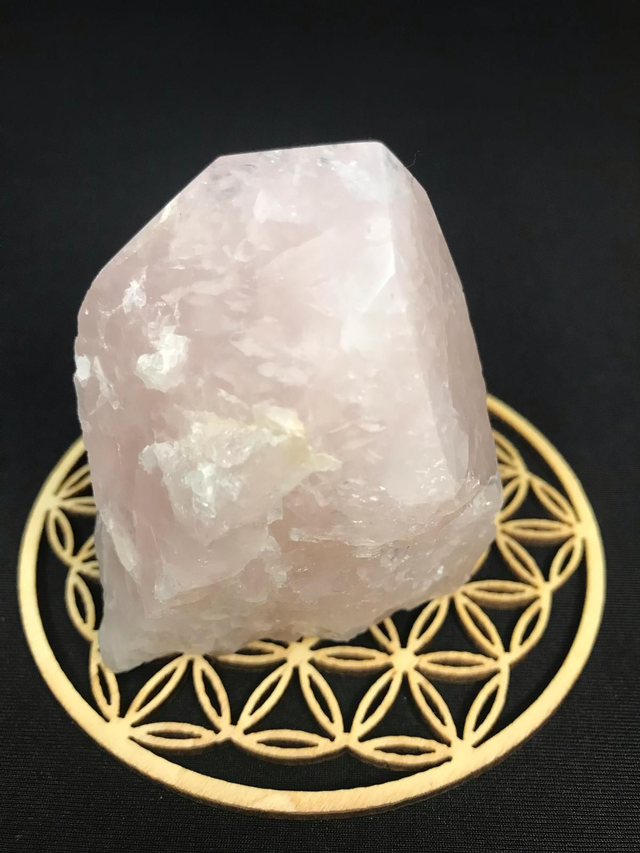 QUARTZ ROSE - Semi polie [Brésil]