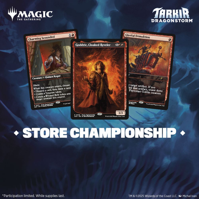 MTG Tarkir: Dragonstorm Standard Store Championship 30th June