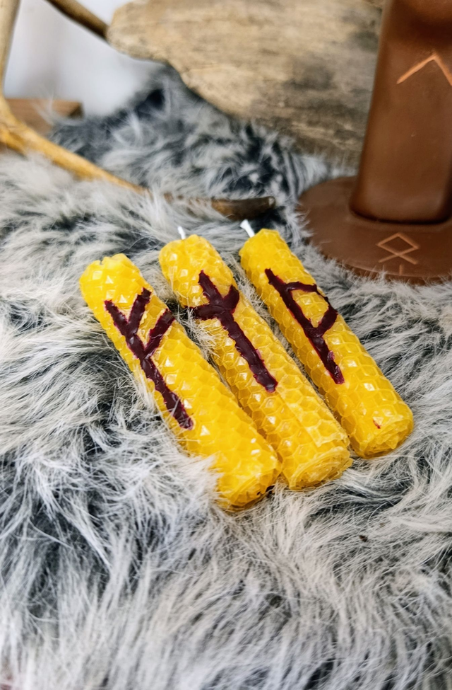 Bougie d'intention runique