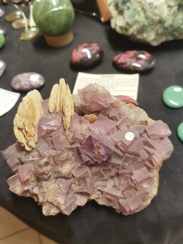 Fluorine et sidérite