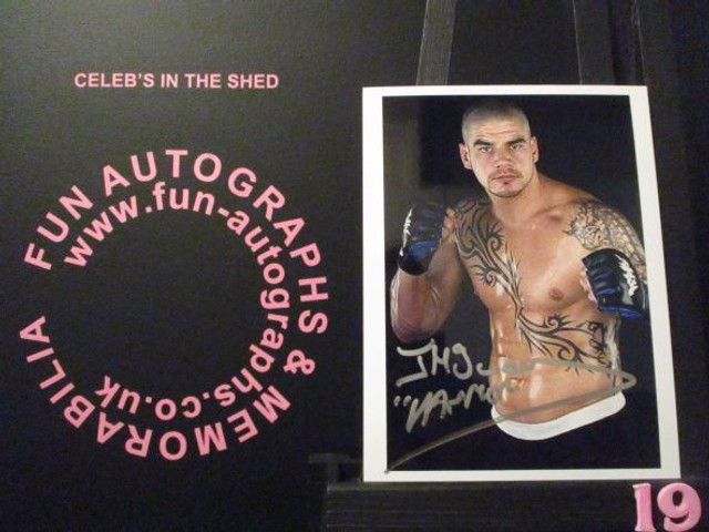 James 'The Hammer' McSweeney Authentic Autographed 6x4.5 Photograph (G19)