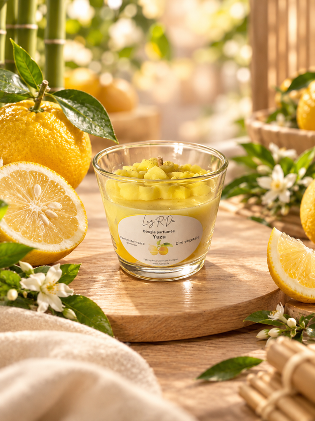 Bougie déco - 80 grammes - "Yuzu"