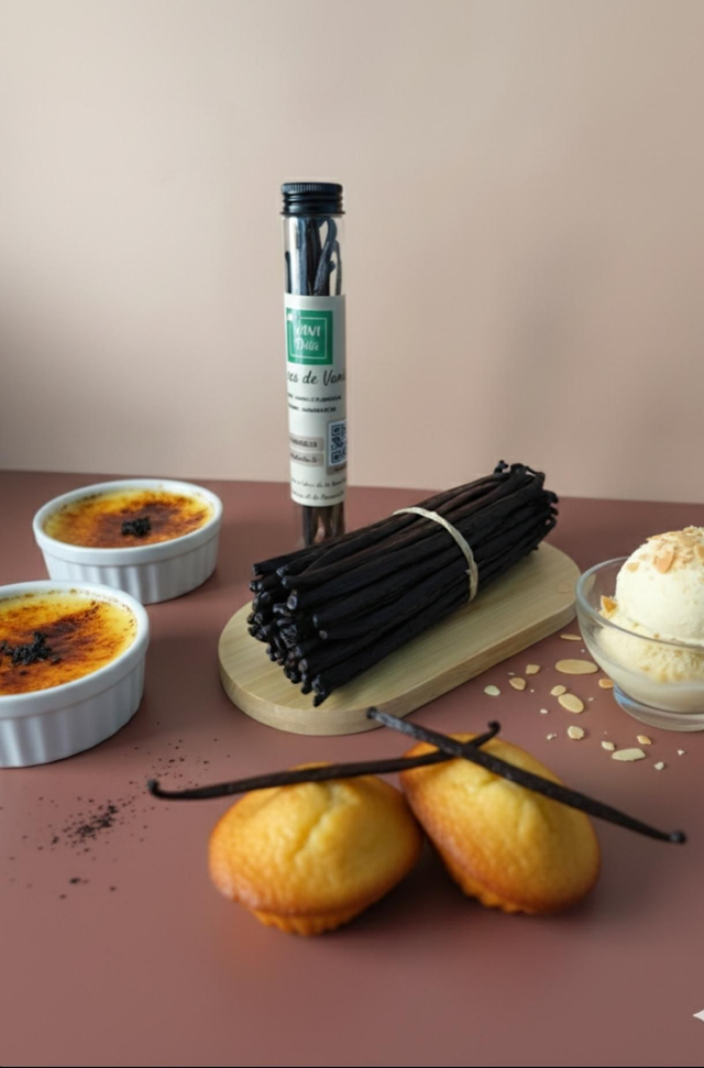 Vanille en tube (5 gousses)