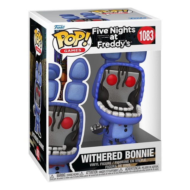 Funko - Five Nights at Freddy&#039;s Withered Bonnie 9 cm POP!