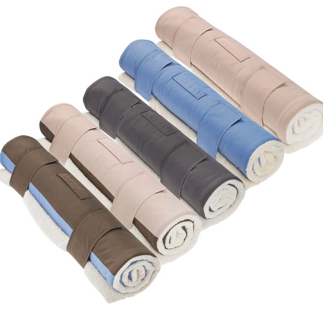 'Vagabund' Upcycling Reisedecke - Wolters Hundedecke, 100x70