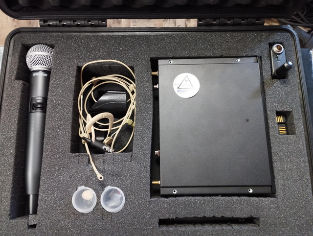 Location Pack Système HF (serre tête + Main) Pro Shure 