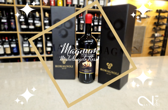 Magnum Michelangelo Da Caravaggio Rosso (Croatina/Barbera/Merlot) [E.R] + coffret carton