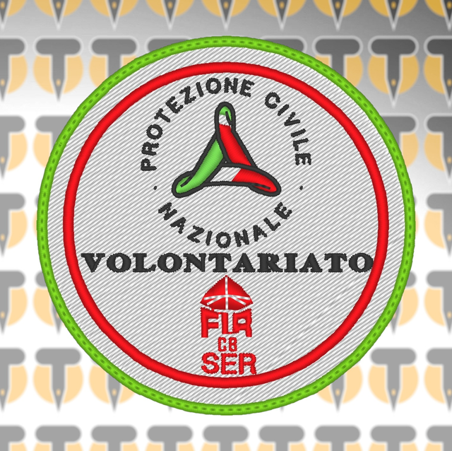 Patch Protezione Civile - Volontariato