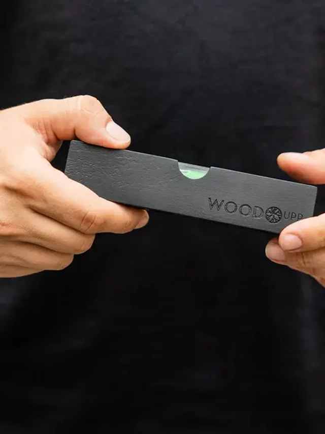 Woodupp Niveau à bulle Noir (Réf-3501)