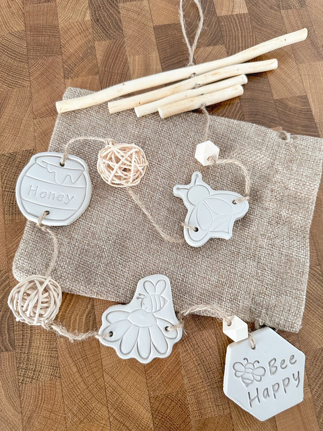 Coffret DIY Guirlande ABEILLES