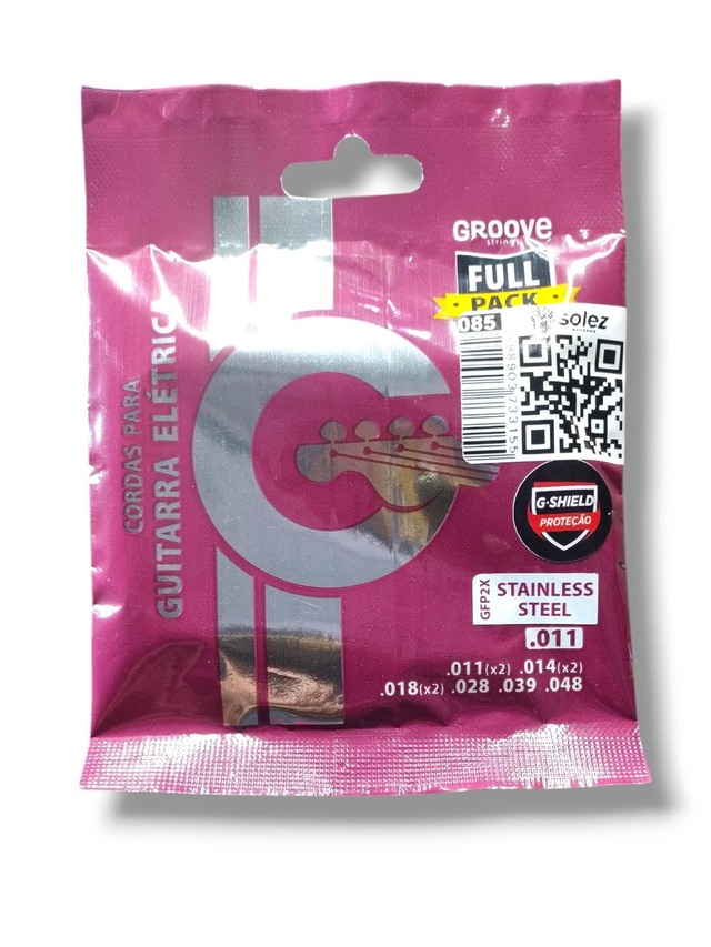 085 - Encordoamento Guitarra 0.11 Groove GFP2X