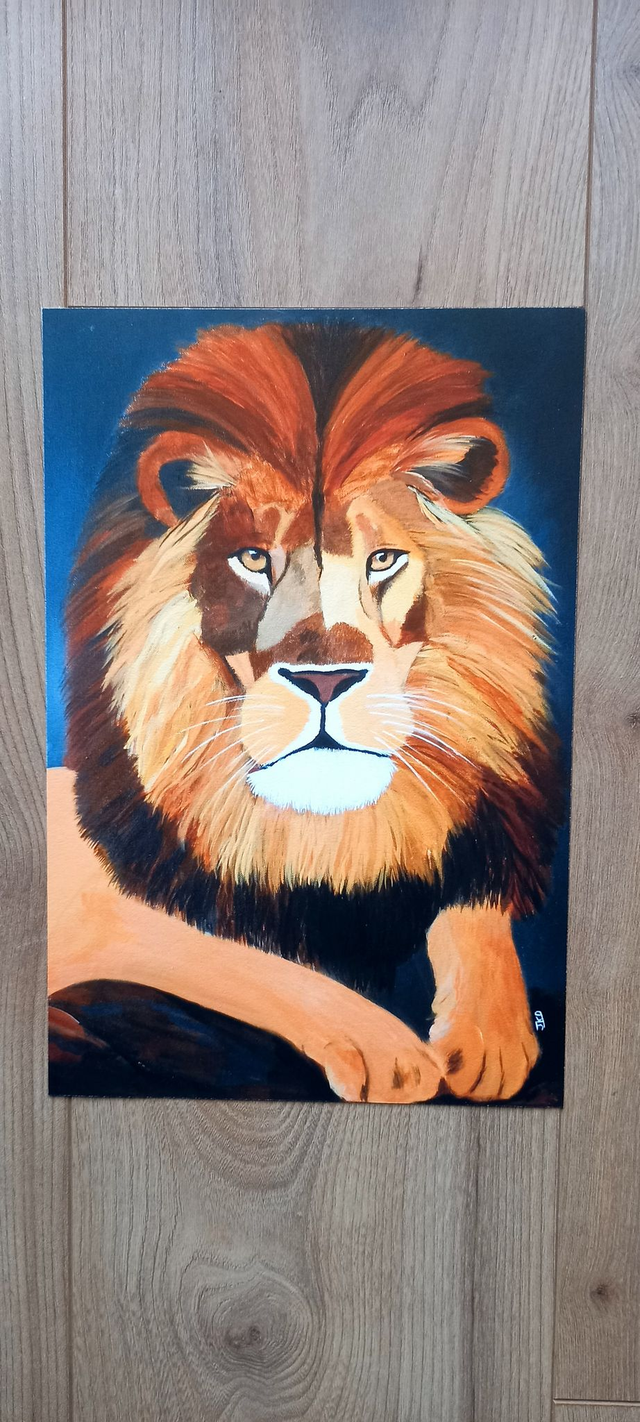 Carte postale "LION"