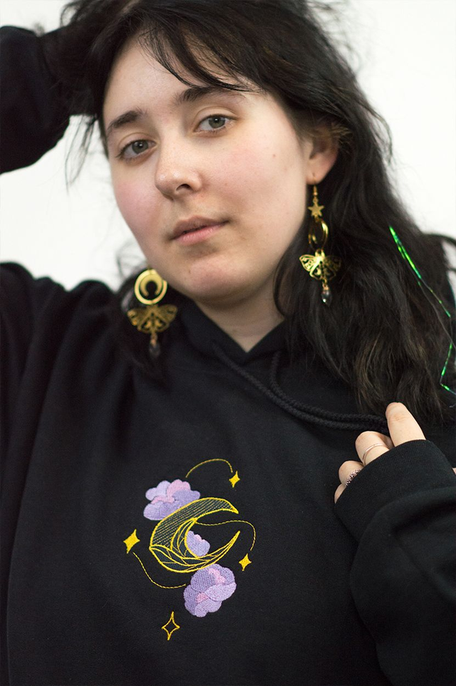 Sweatshirt LUNE FLEURIE