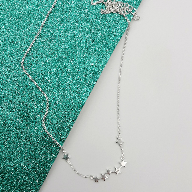 Silver Star Necklace