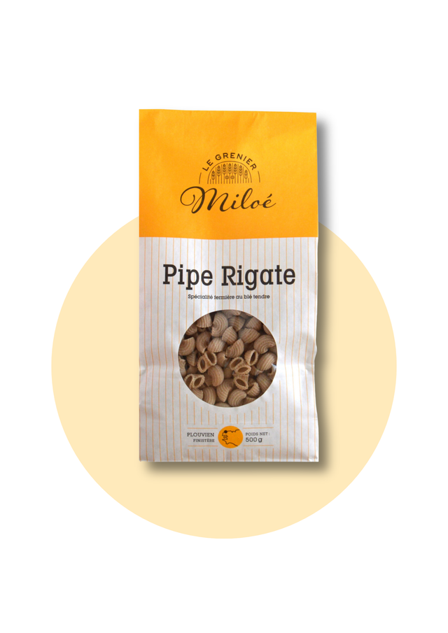 Pipe Rigate au blé tendre