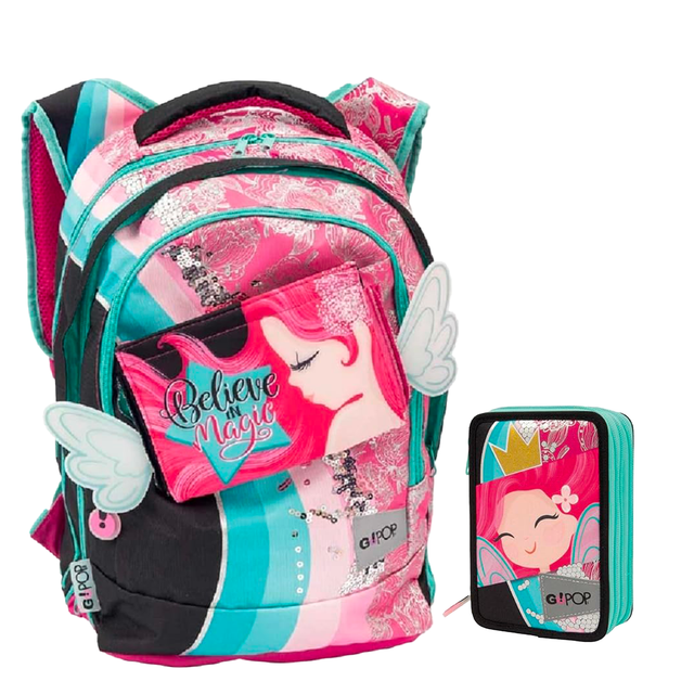 Schoolpack GOPOP (Zaino + Astuccio)  