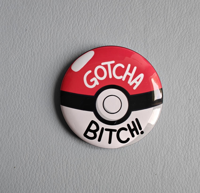 Gotcha badge