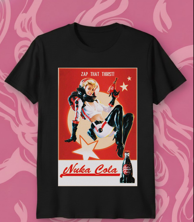 Cats Corner - Nuka Cola Girl T-shirt