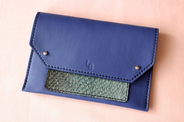 Pochette de Papier de Véhicule - Bleu&amp;BleuPoisson