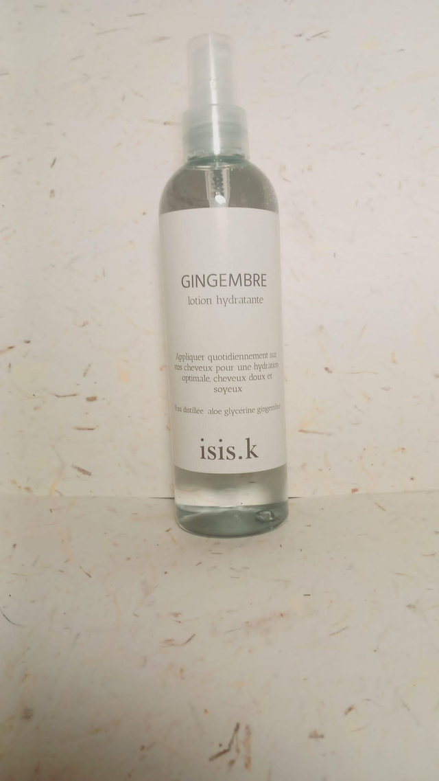 lotion hydratante à L'aloe Et Gingembre