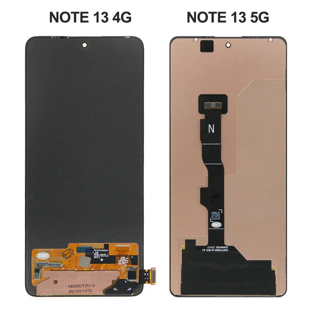 Réparation écran Redmi Note 13 4G sans Chassis -23124RA7E0