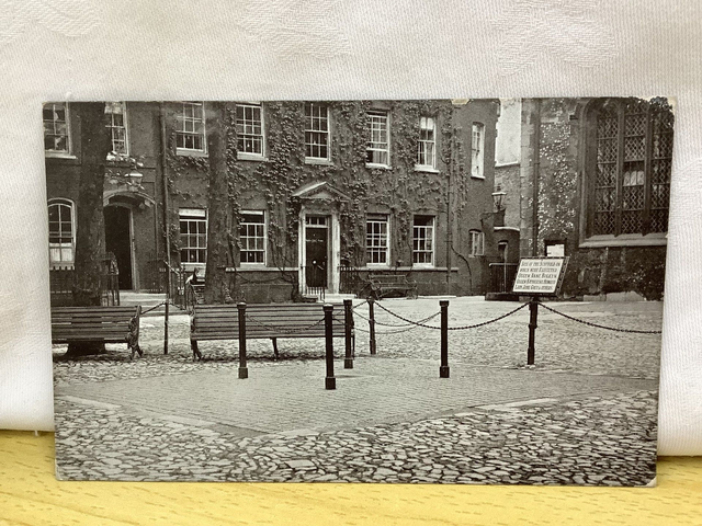 Tower of London, Tower Green Card No. 1851 - Vintage Gale &amp; Polden Ltd postcard. Our Ref A180 £2.50