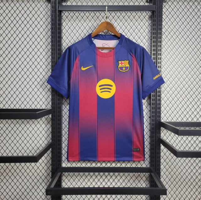 Barcelona 25/26 fans version home shirt 