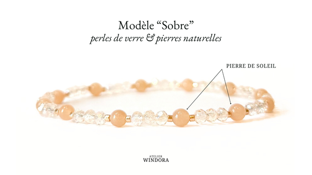 Bracelet | Pierre de Soleil - Collection | Lot de 3