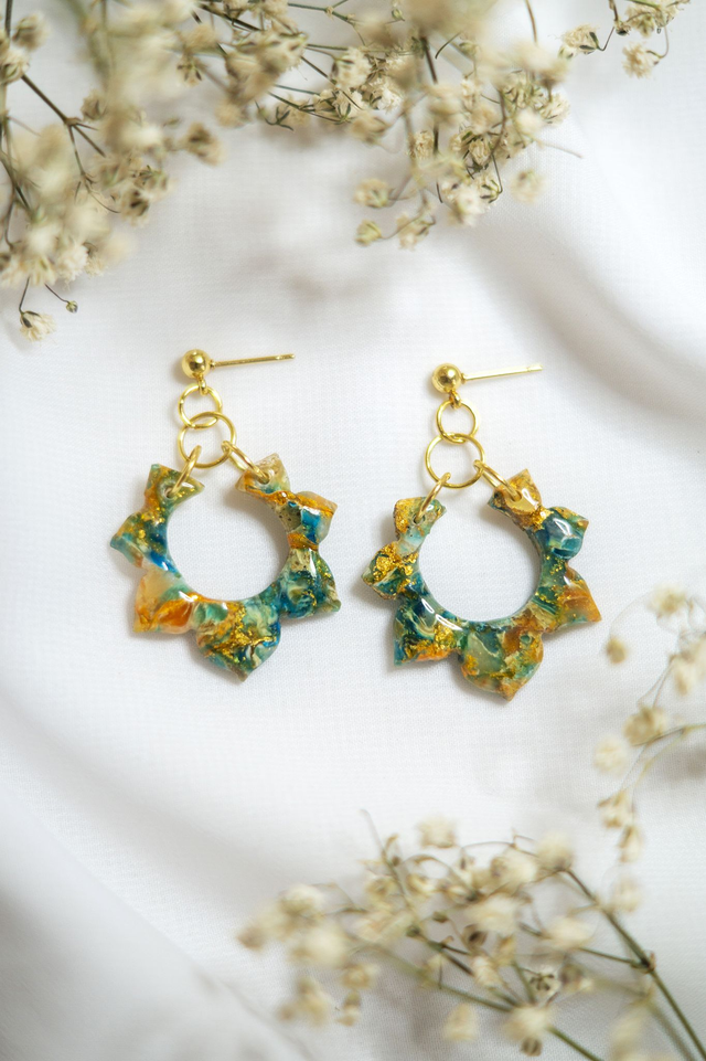 Coloris biarritz - Boucles Rose