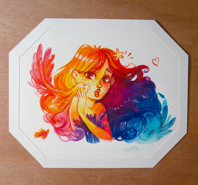 Sirène de couleur 1