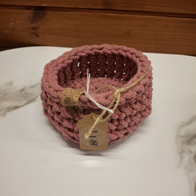 Small Crochet Basket