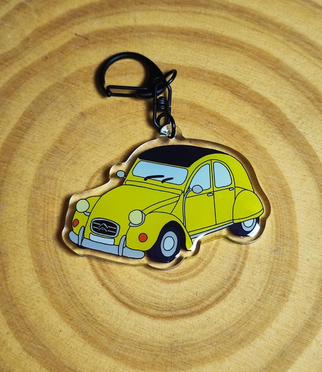 2cv Jaune spéciale