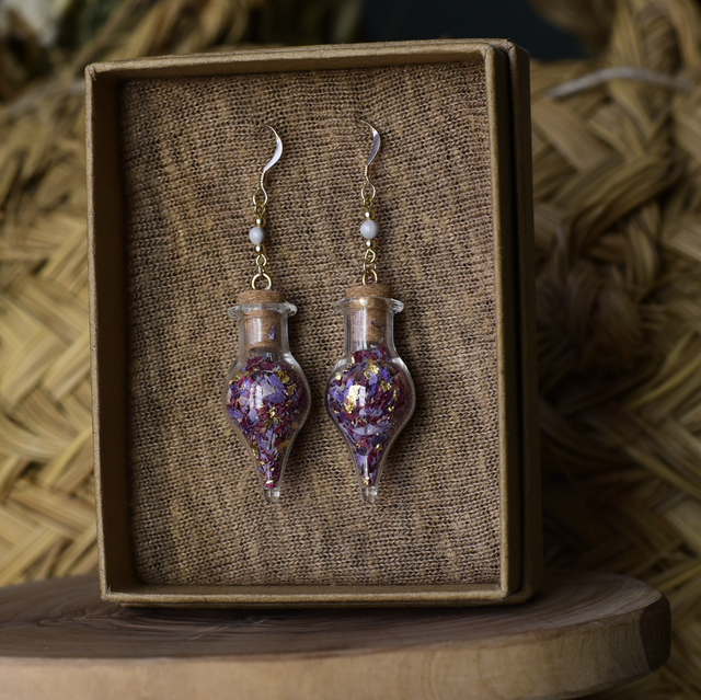 boucles fioles Stardust II