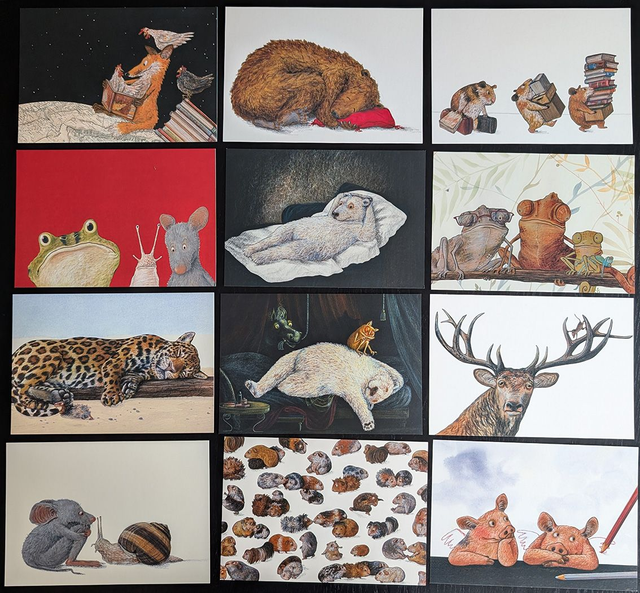 12er Postkartenset A5