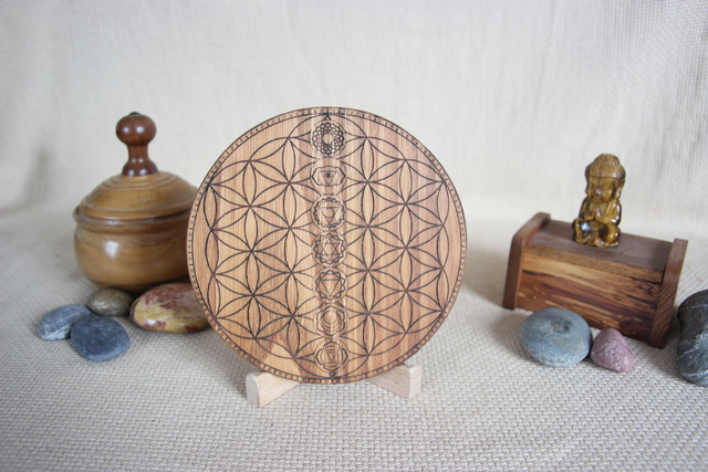  Fleur de vie chakras